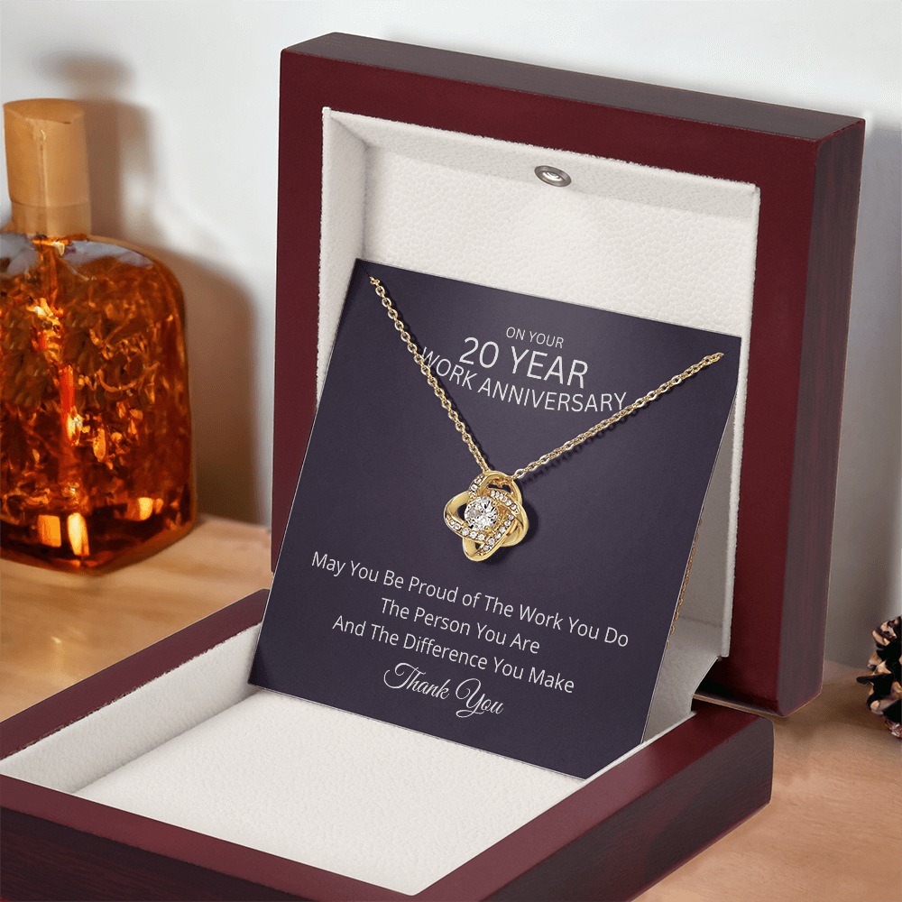 20 Year Work Anniversary Gift For Woman