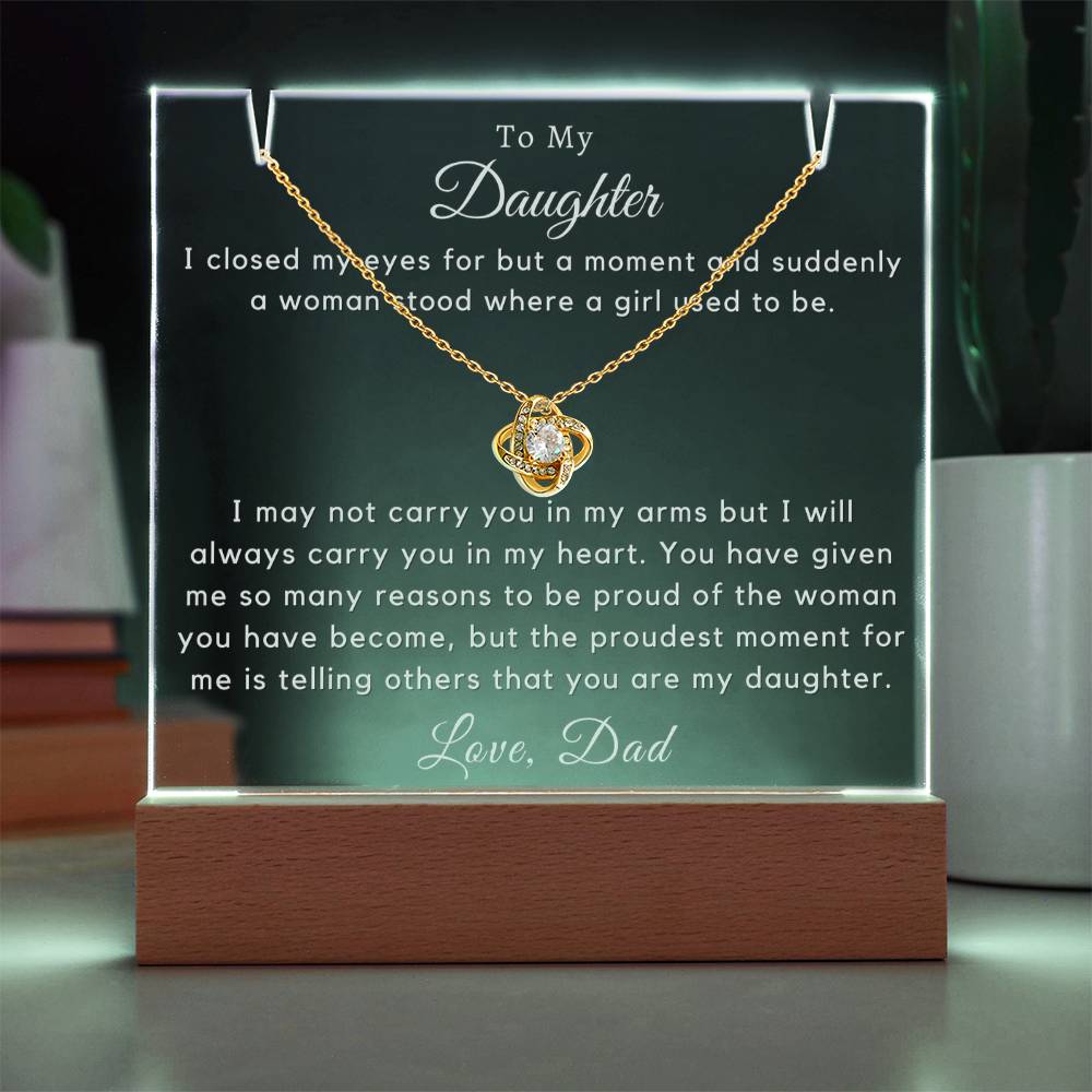 To My Daughter - I Closed My Eyes