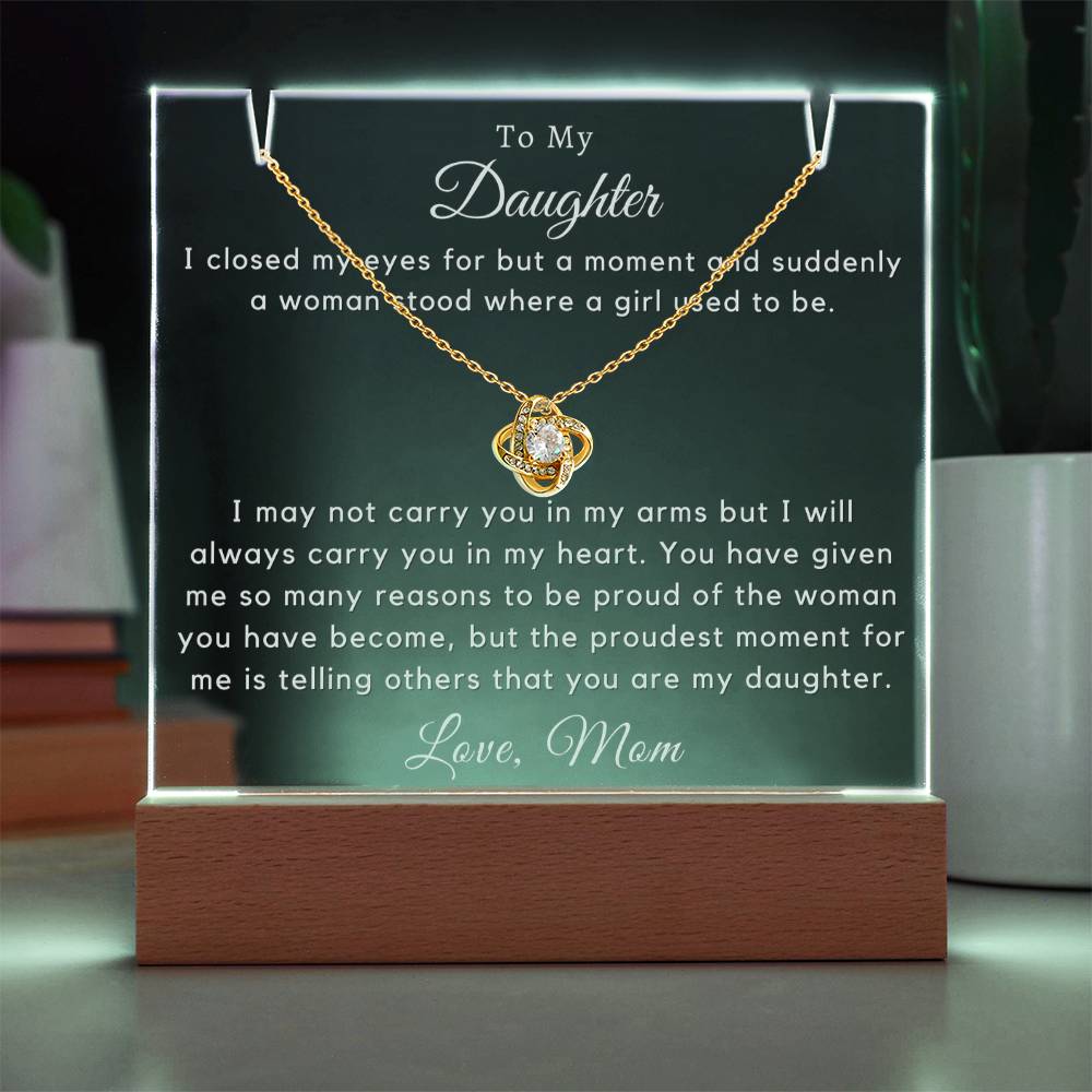 To My Daughter - I Closed My Eyes