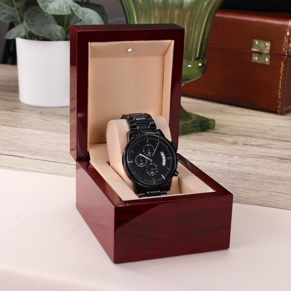 Wedding Gift for Son - Stainless Steel Watch