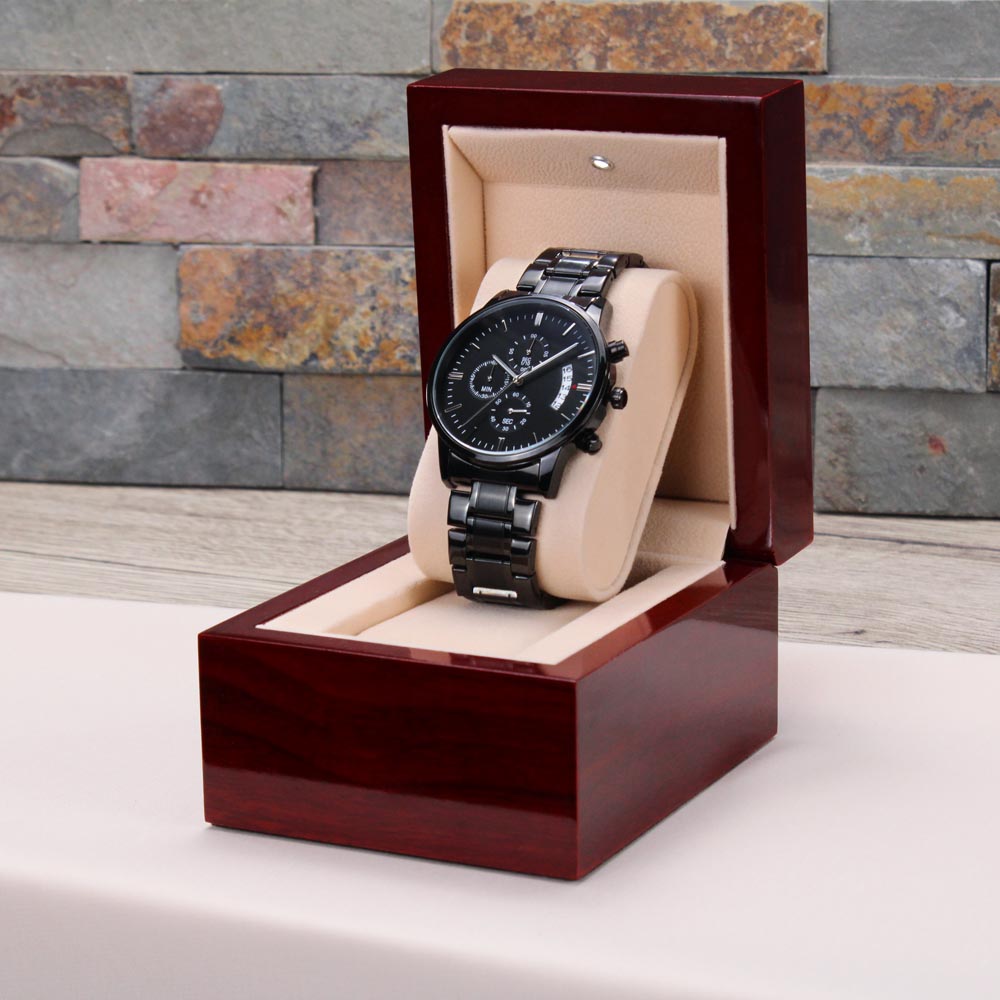 Wedding Gift for Son - Stainless Steel Watch