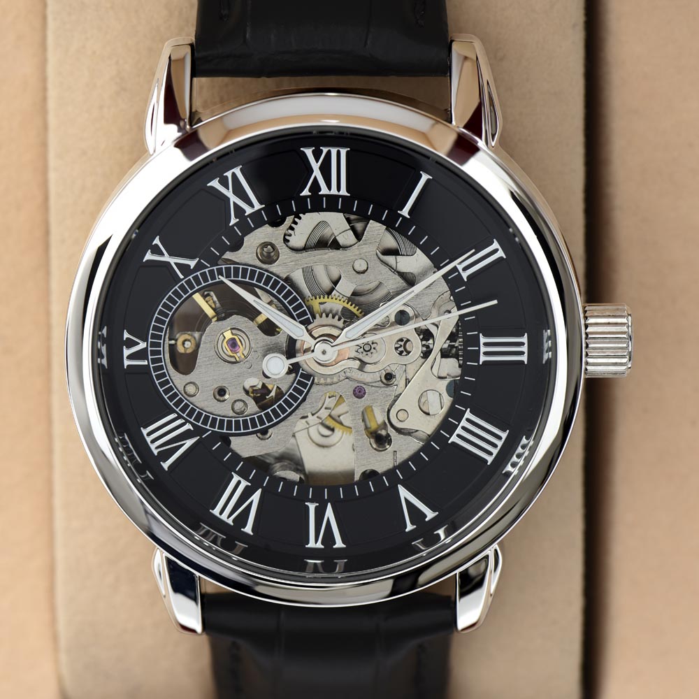 15th Wedding Anniversary Watch Gift for Husband