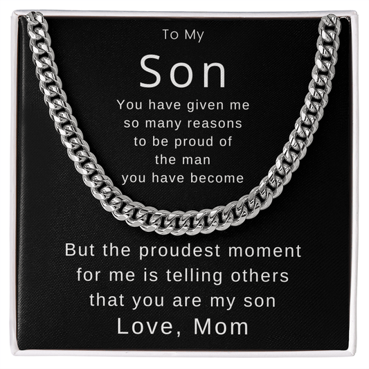 To My Son - So Many Reasons