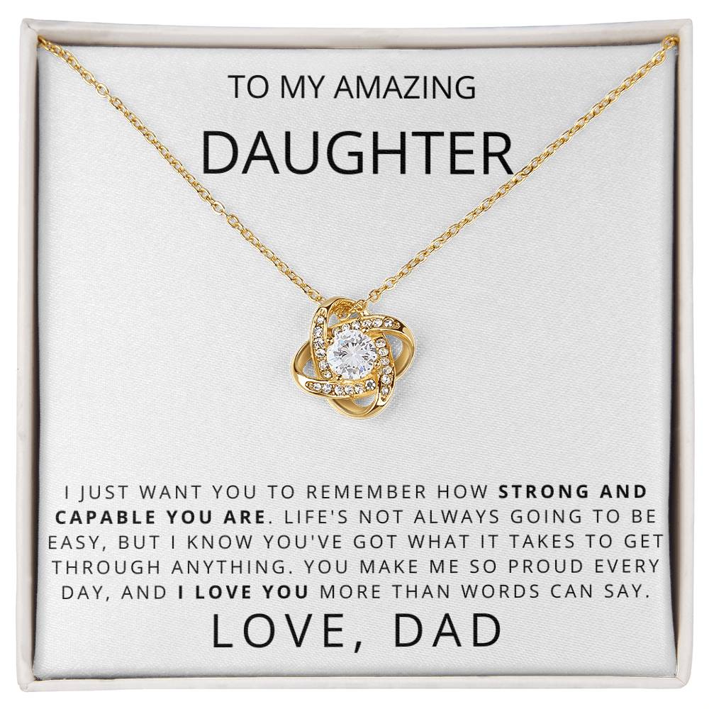 To My Amazing Daughter - I Love You More Than Words Can Say