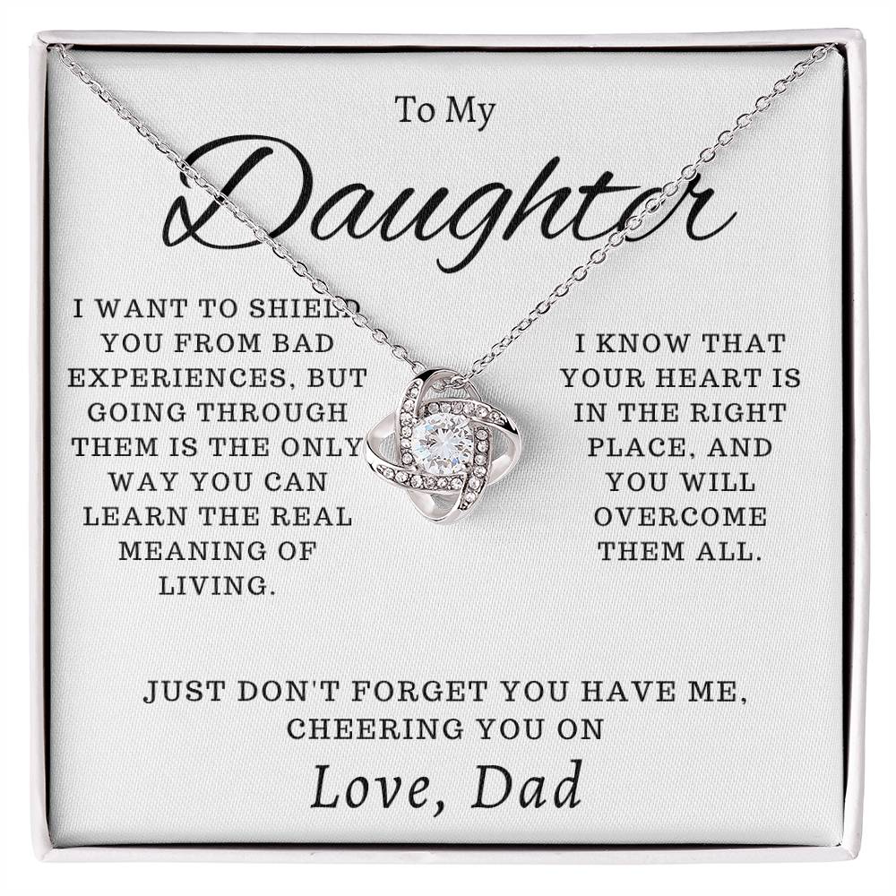 To My Daughter - You Have Me, Cheering You On