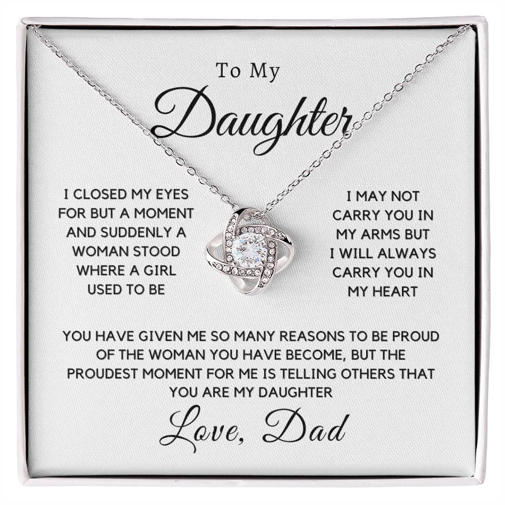 To My Daughter - I Closed My Eyes