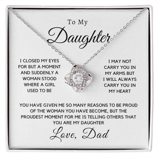 To My Daughter - I Closed My Eyes