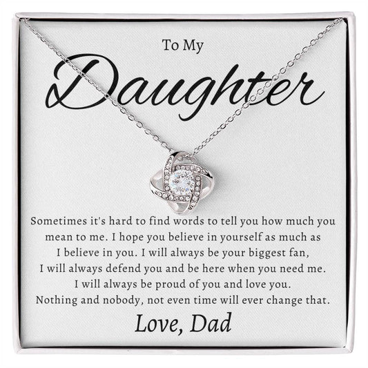 To My Daughter - Hard To Find Words