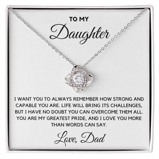 To My Daughter - Strong and Capable