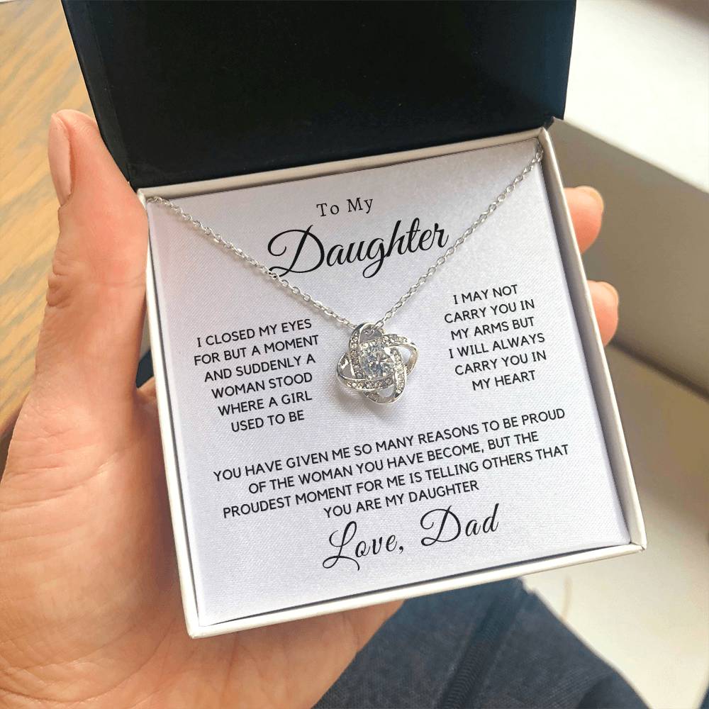 To My Daughter - I Closed My Eyes