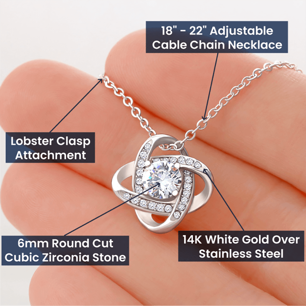 To My Bonus Daughter from Dad Necklace Gift
