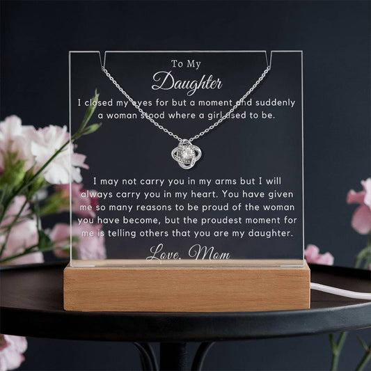 To My Daughter - I Closed My Eyes