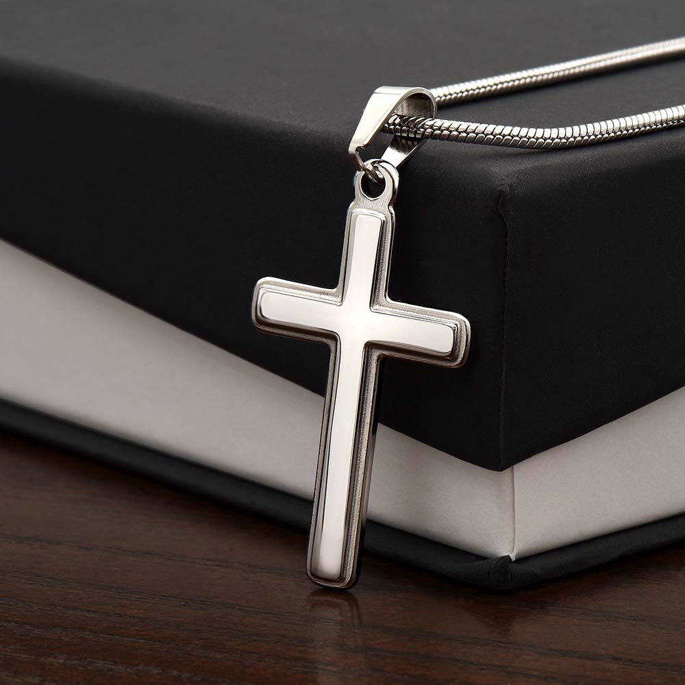 To My Daughter from Dad Cross Necklace