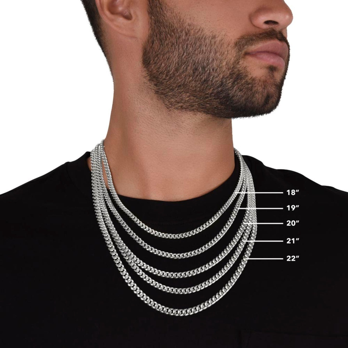 To My Man Cuban Chain Necklace