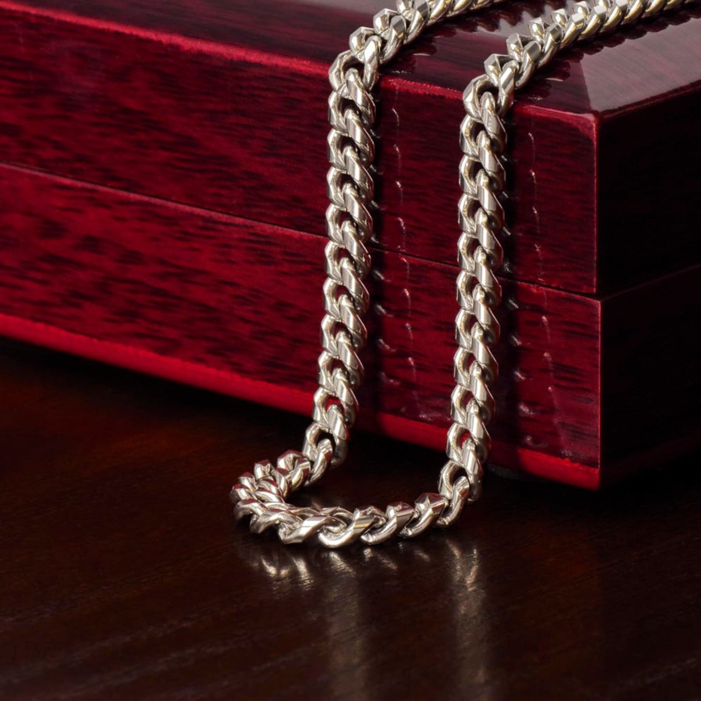To My Man Cuban Chain Necklace